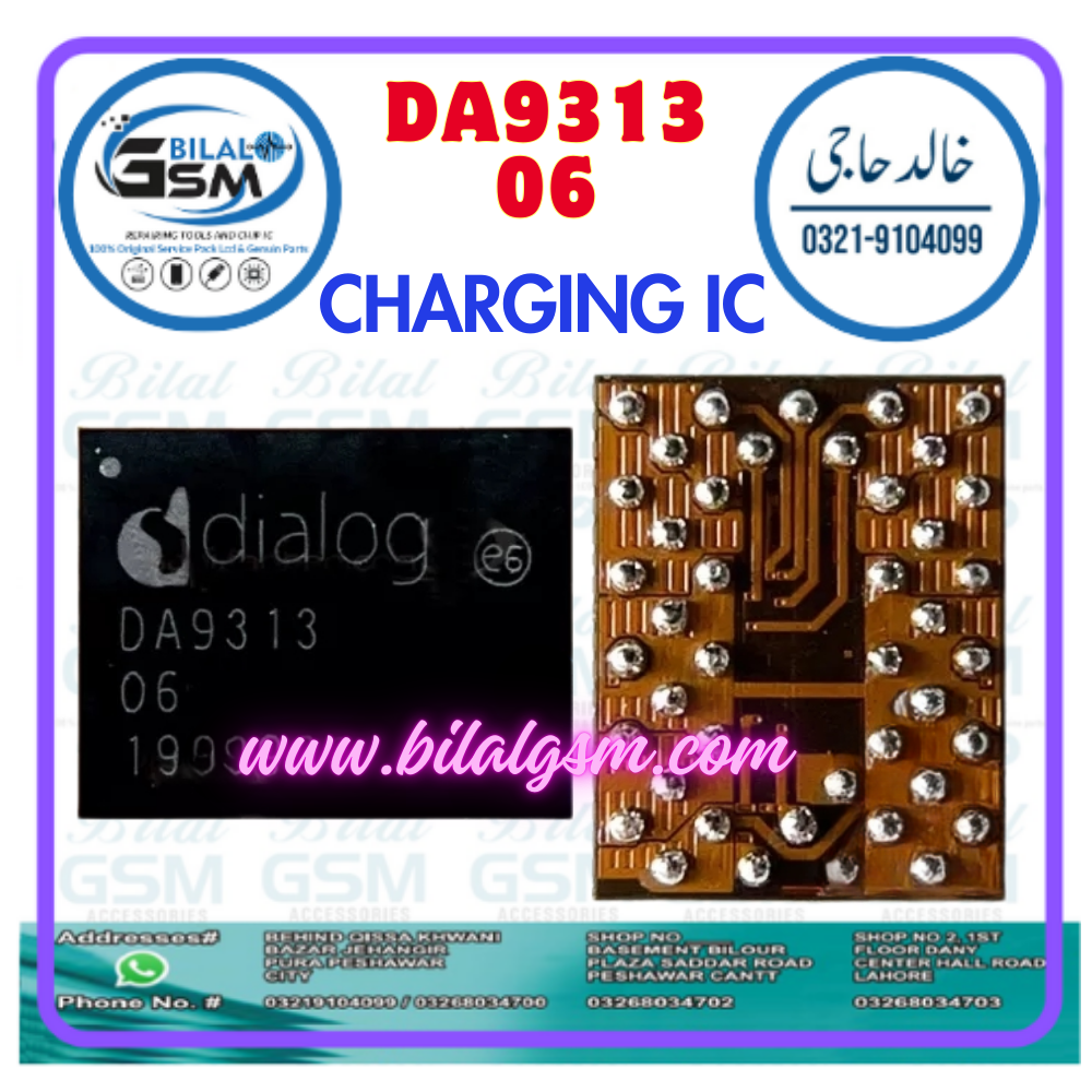 DA9313 06 Charging IC for OPPO R17 Pro, Reno 4 Pro, Find X3, Vivo IQ007 &ndash; Premium Replacement Charging Power IC